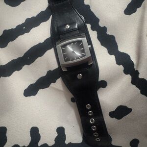 GUESS Rectangular Watch – Wide Band Style – Needs Battery